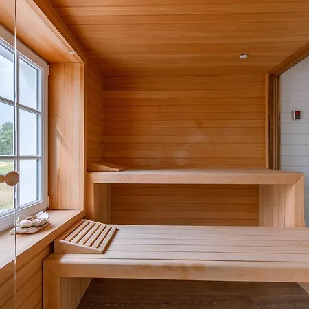 Beautiful And Spacious House With Swimming Pond Sauna And Garden